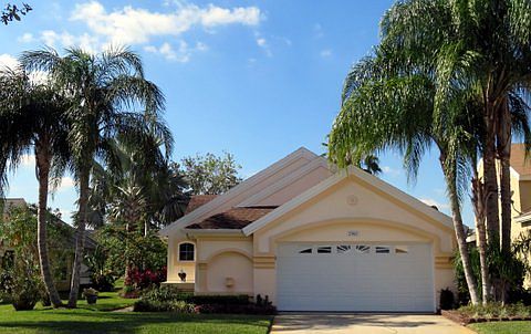 Front of the house freshly p