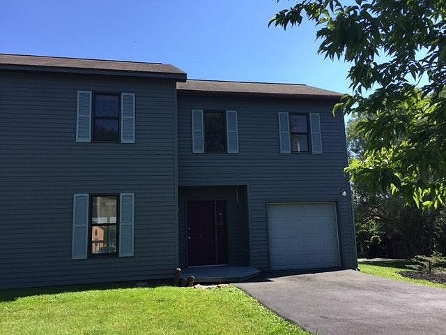 Front of townhouse