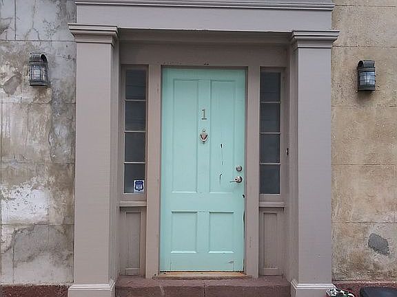 First floor apt #1 entrance