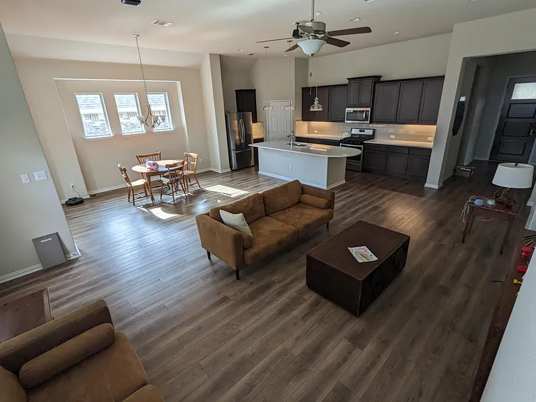 Living and Kitchen Areas