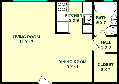 Emerson Studio Floorplan Emerson Studio Floorplan