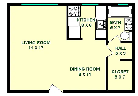 Floor plan Emerson