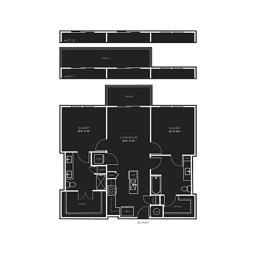 Floor plan B1