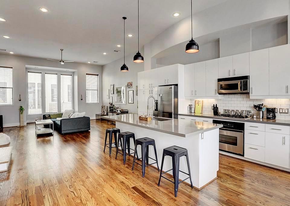 Expansive open floor plan.