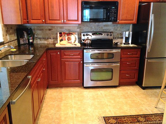 Newly remodeled kitchen