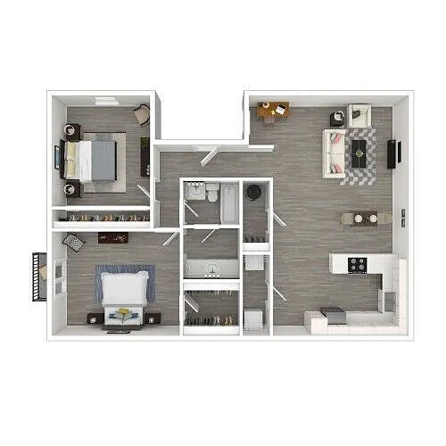 Floor plan The Violet