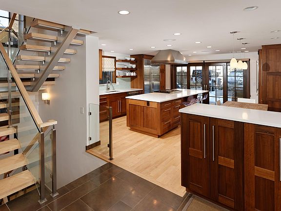Hallway and Kitchen