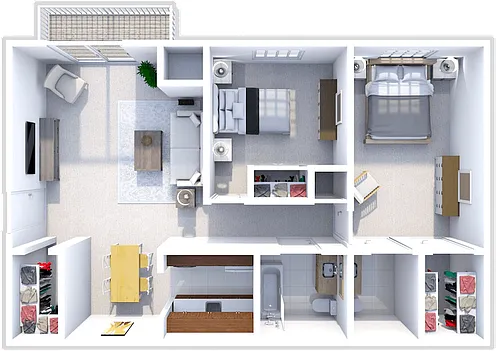 Floor plan The Hampton