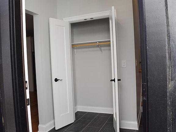 Entryway coat closet
