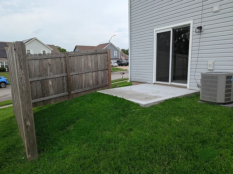 Back patio