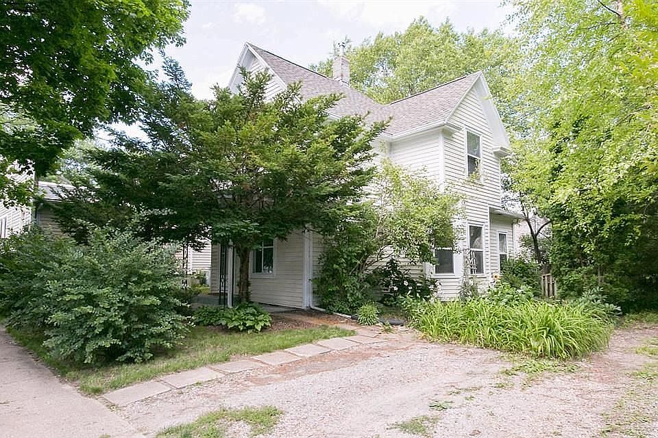 Front of house and off street parking for two cars.