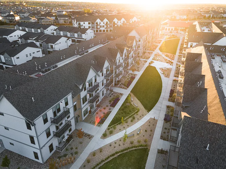 Brand-new one-, two-, and three-bedroom units, thoughtfully designed with upscale finishes and available garages.