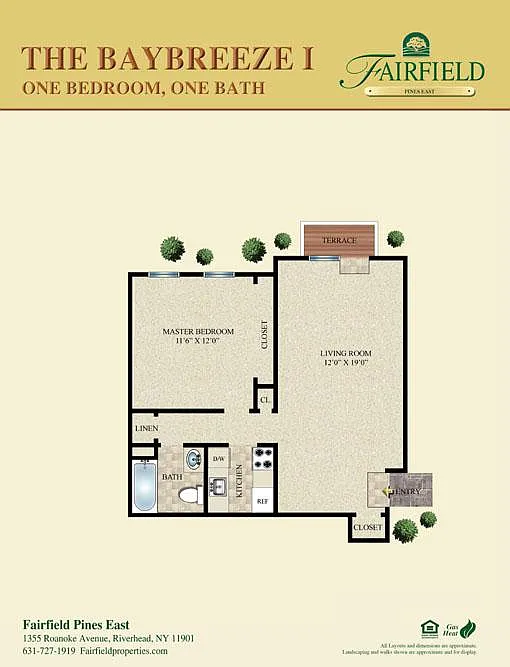 Floor plan The Baybreeze I
