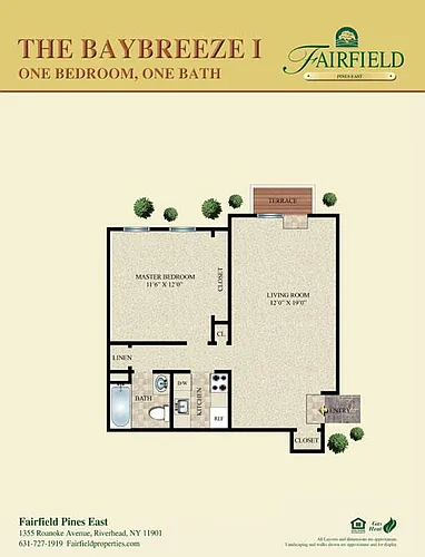 Floor plan The Baybreeze I