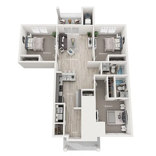 Floor plan D