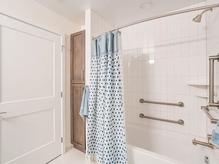 Accessible Bathroom- A 1BR-H ANSI Floor Plan