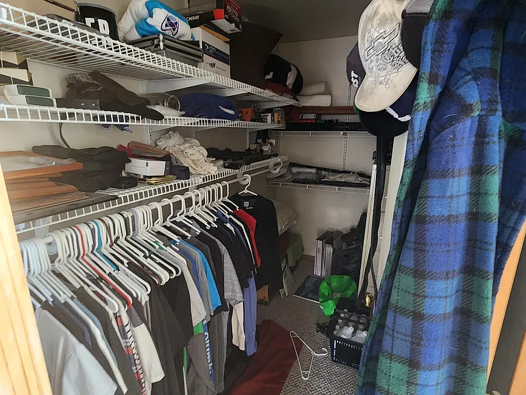 master bedroom walk in closet