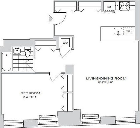2nd image of 70 Pine St APT 1901