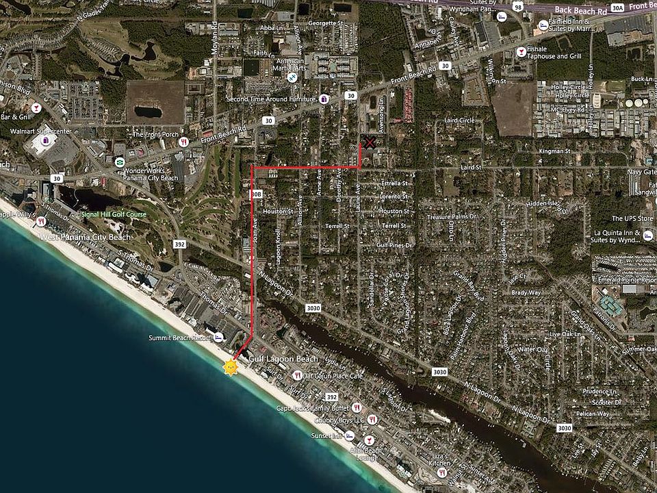 APPROXIMATELY 1 1/2 MILES TO THE BEACH.