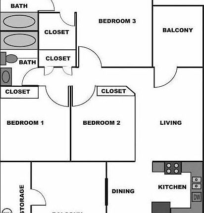 2nd image of 351 E Pearl St APT 4201