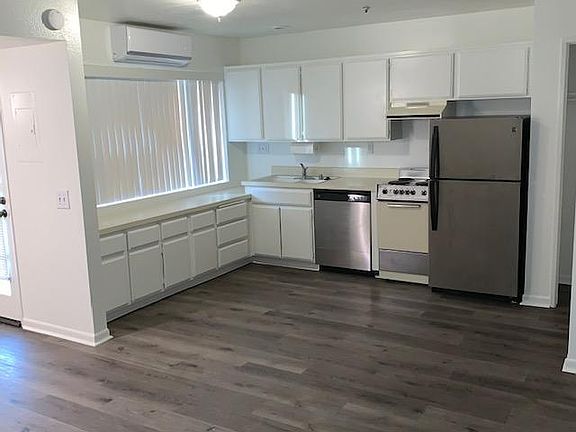 Remodeled kitchen with stainless appliances