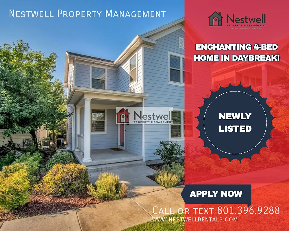 Enchanting 4-bed Home in Daybreak! — Photo 1