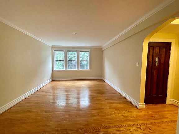 Front door & living room