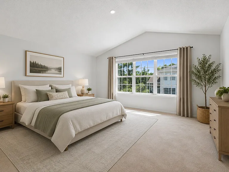 Primary Bedroom - Virtually Staged