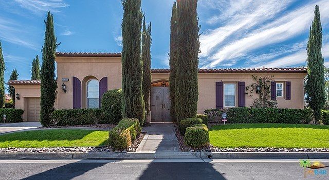 Front View of This Tuscan Style Home