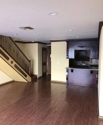 Door to the left is a guest bathroom.