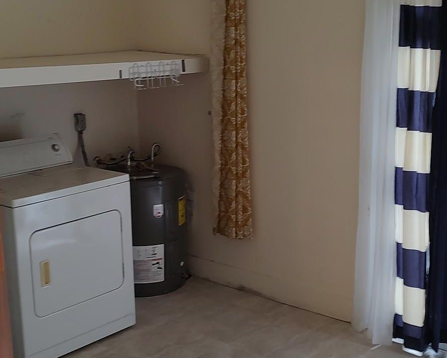 laundry area and bonus room opens to private yard