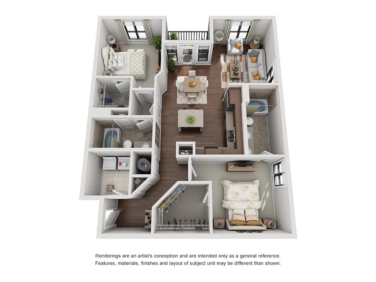 Floor plan Habersham