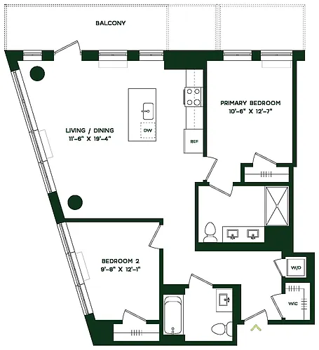 Floor plan B8E