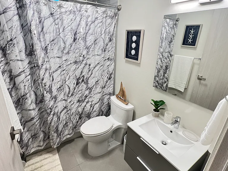 Hallway Bathroom