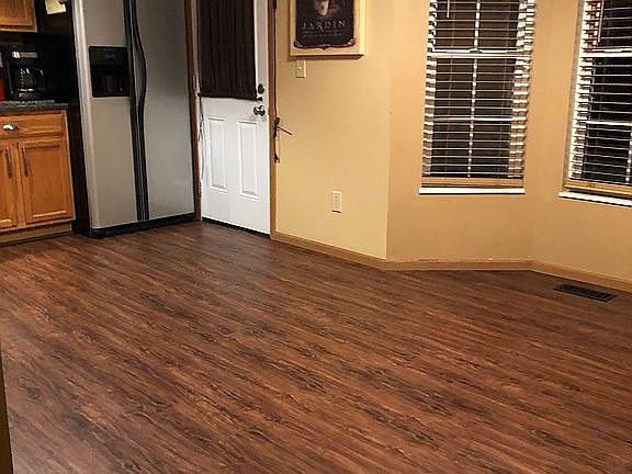 New kitchen flooring