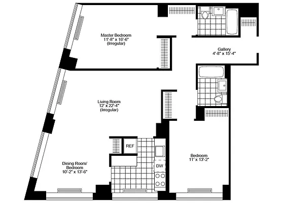 400 Chambers Street #25586 in Battery Park City, Manhattan