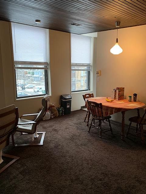 Large living/dining room area