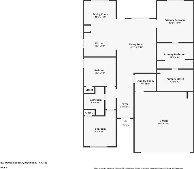 3 bed, 2.0 bath, 1342 sqft, $1,960 — Photo 2