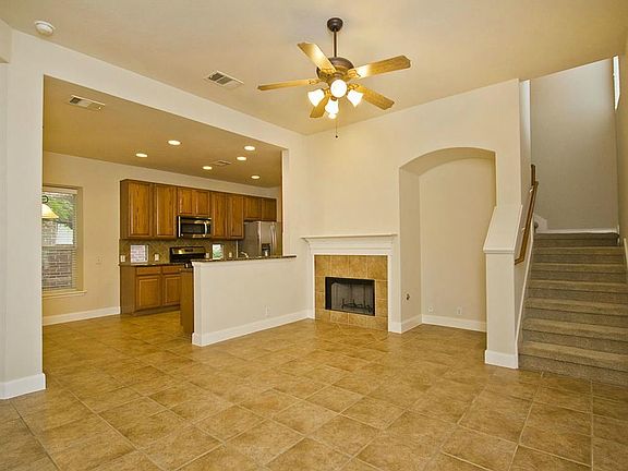Living room with kitchen