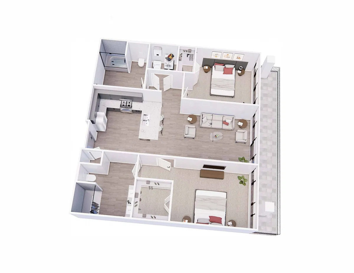 Floor plan 2E