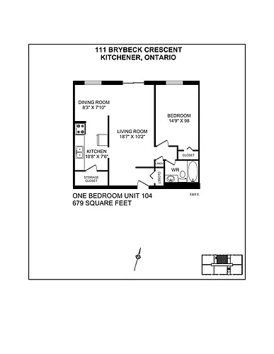Floor plan 111-0104