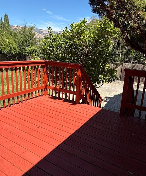 Back deck