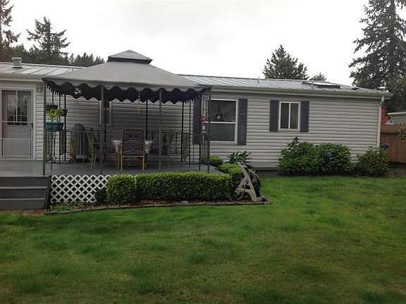 Back yard deck.