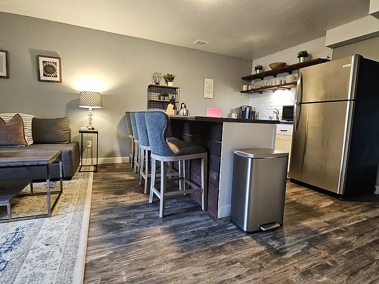Comfortable Bar Seating for 4