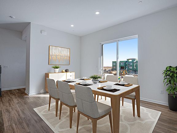 Dining area in the Great Room