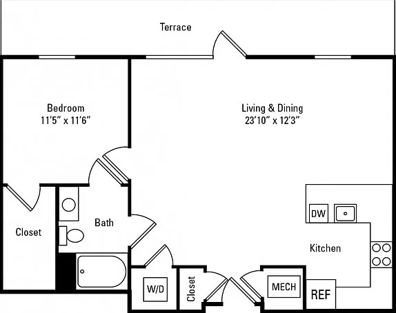 1 Bedroom 1 Bathroom 1 Bedroom 1 Bathroom