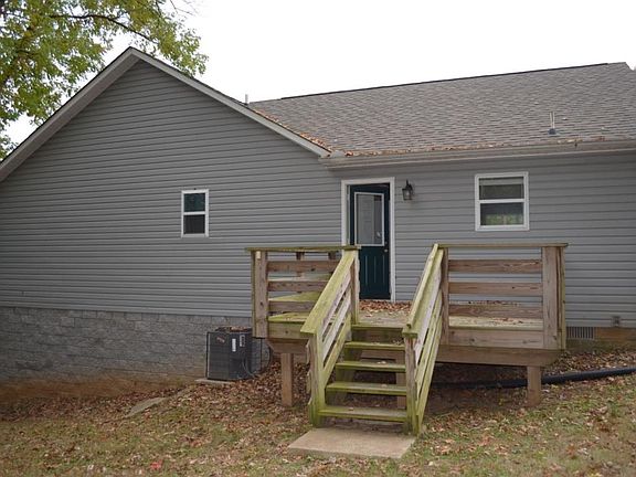 Back of House with deck