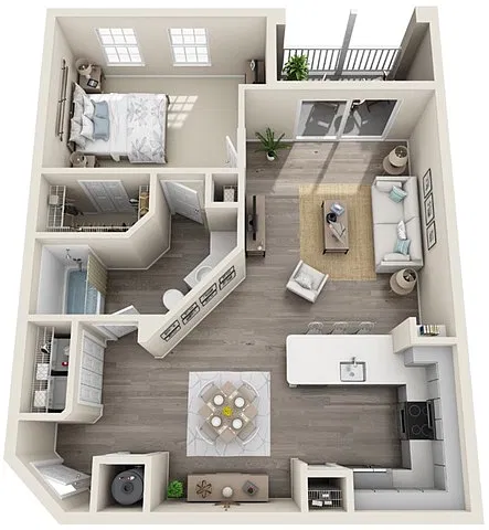 Floor plan A1