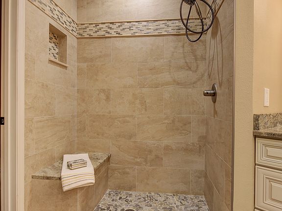 Walk-in shower!