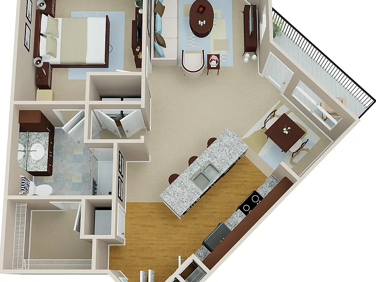 Morningside RA floor plan Avana Westside